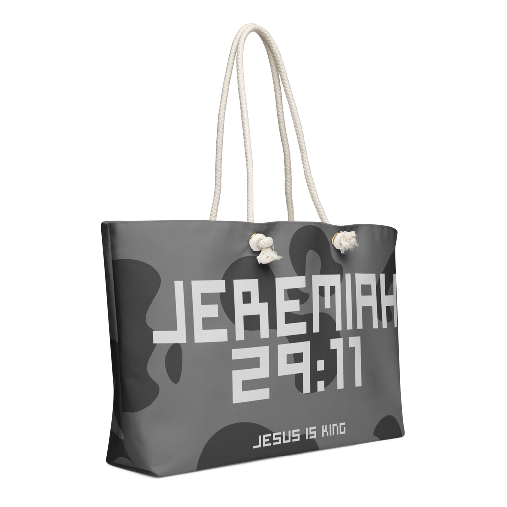 Jeremiah 29:11 Oversized Weekend Bag