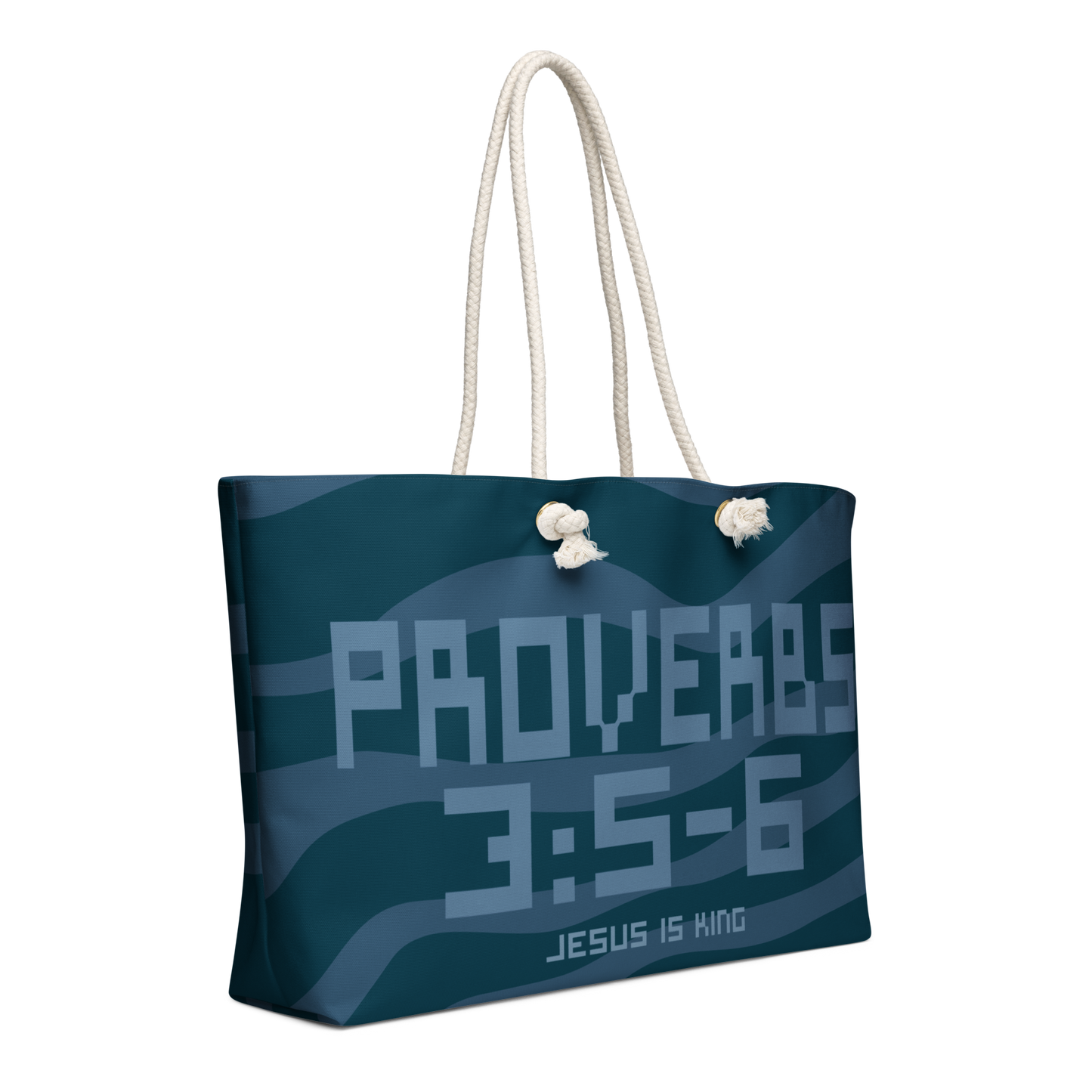 Proverbs 3:5-6 Oversized Weekend Bag