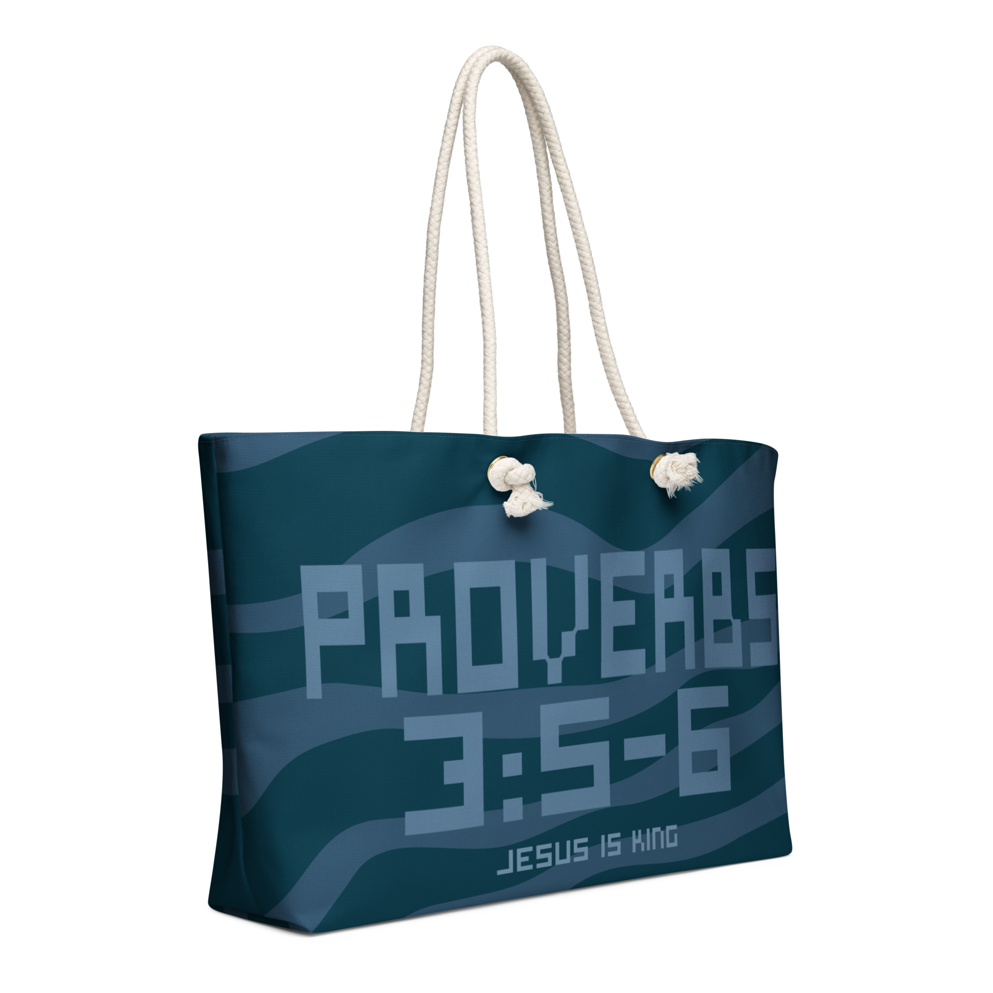 Proverbs 3:5-6 Oversized Weekend Bag