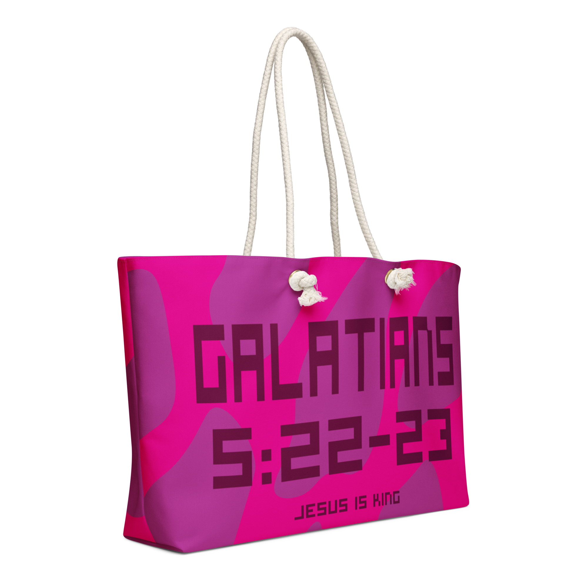 Galatians 5:22-23 Oversized Weekend Bag