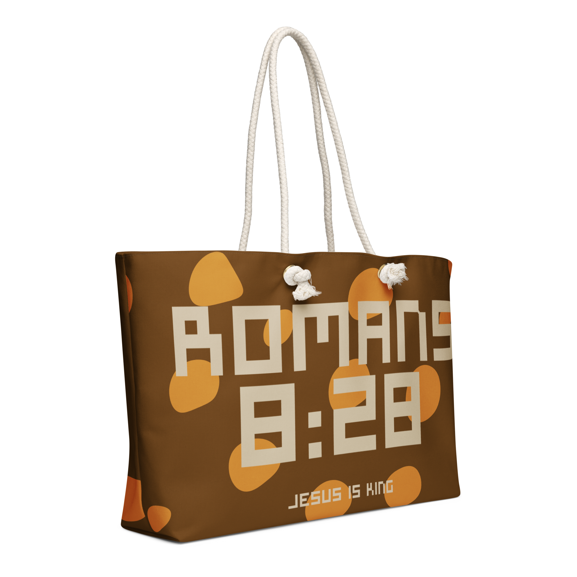 Romans 8:28 Oversized Weekend Bag