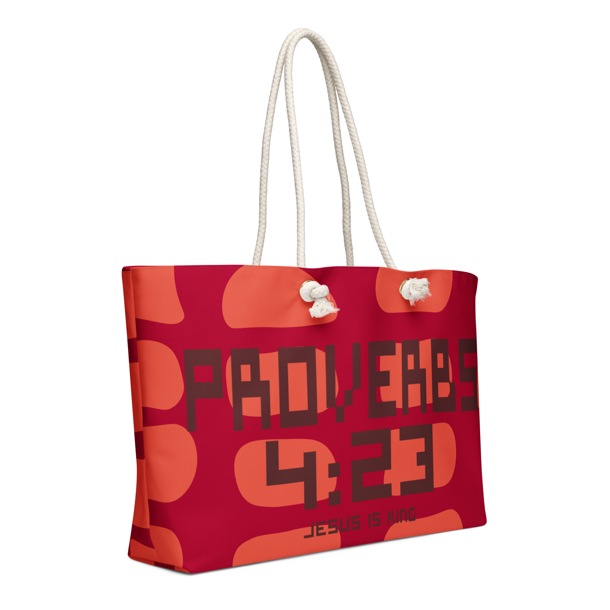 Proverbs 4:23 Oversized Weekend Bag