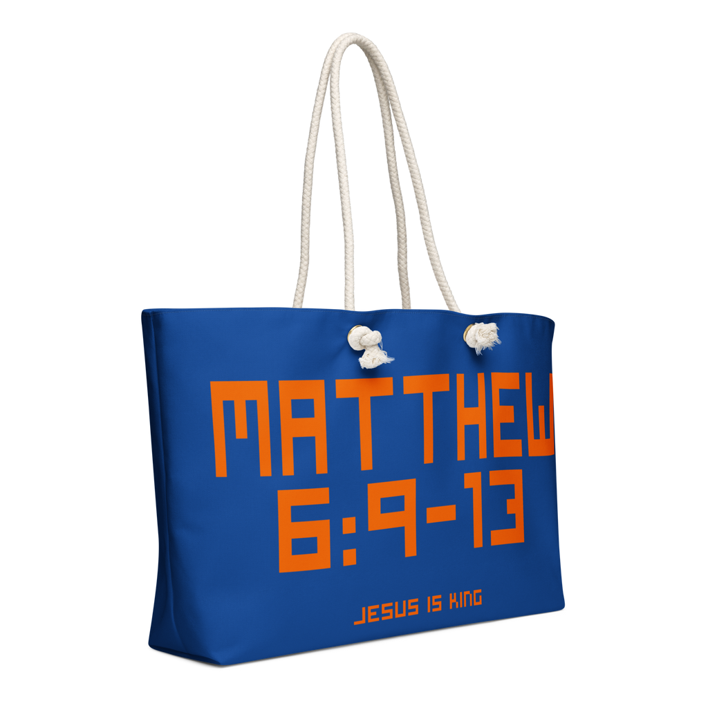Matthew 6:9-13 Oversized Weekend Bag