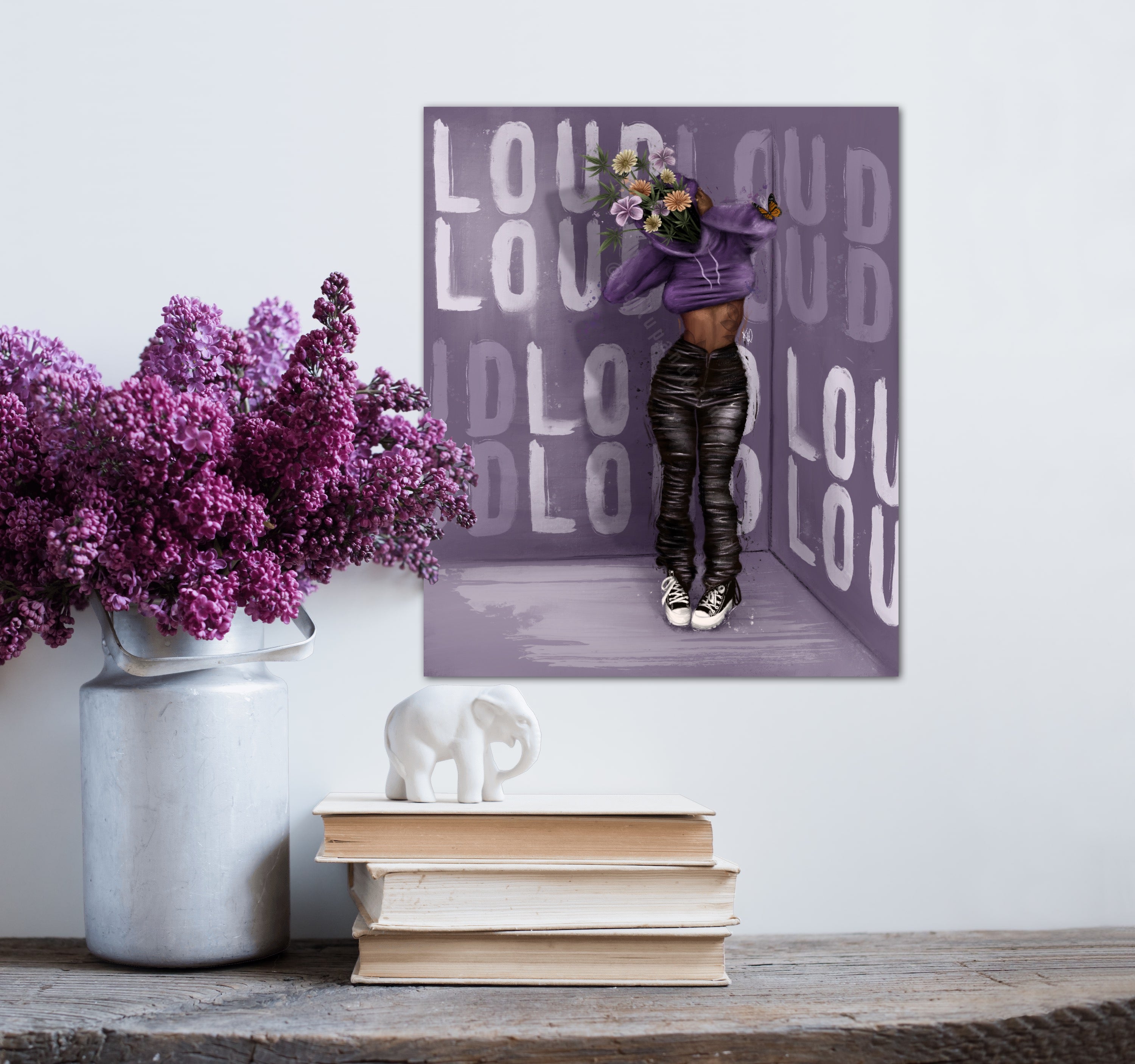 Loud Canvas Print