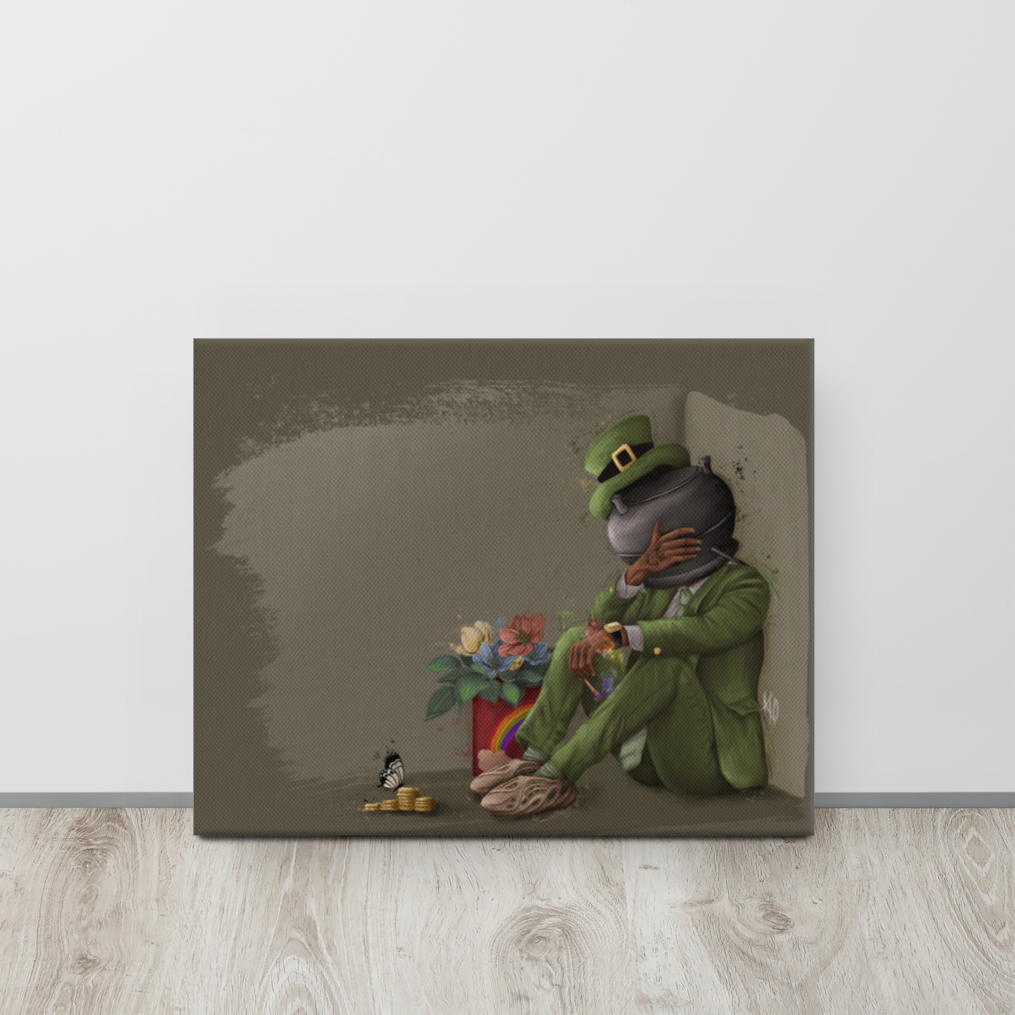 Hit The Jackpot Canvas Print
