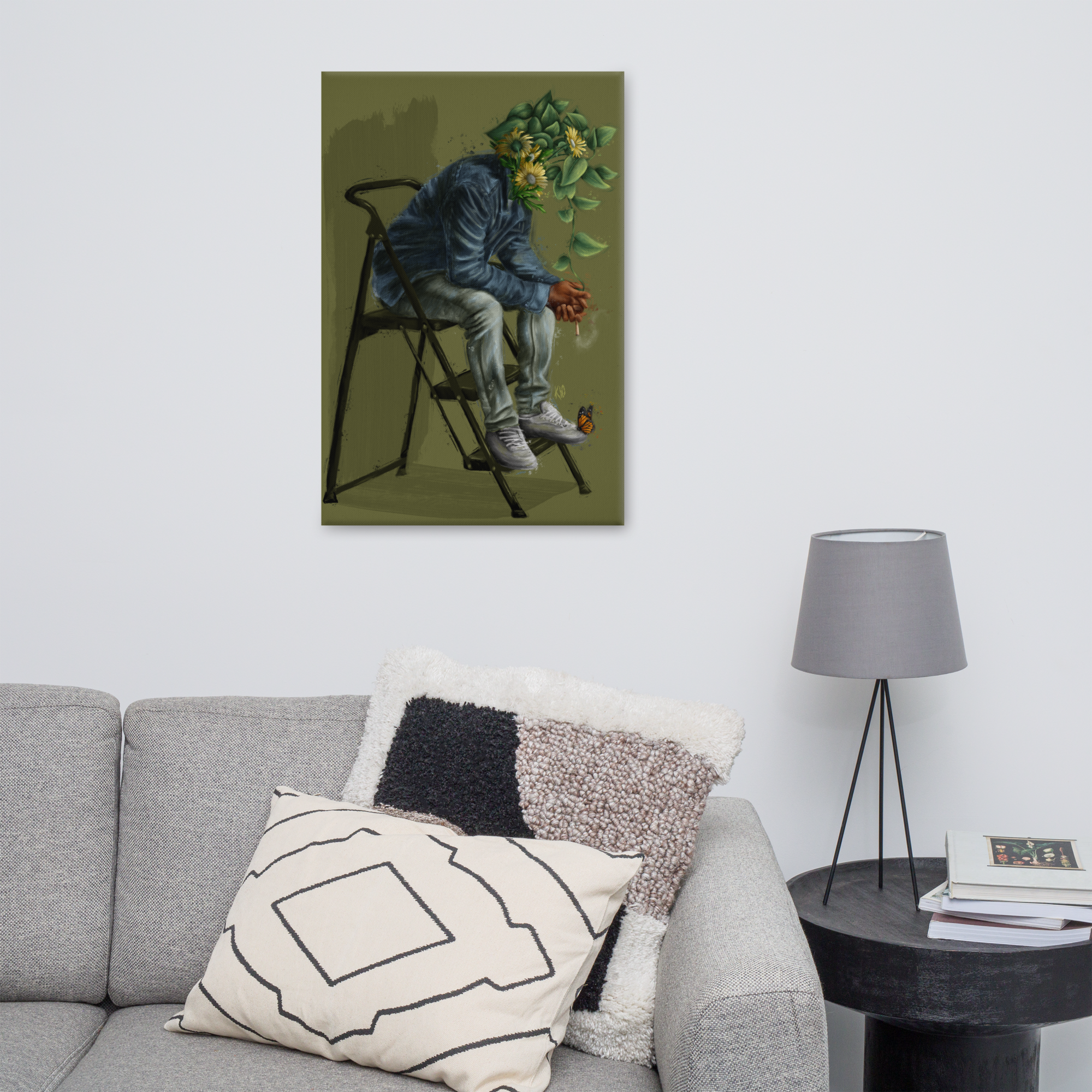 Indiica Canvas Print