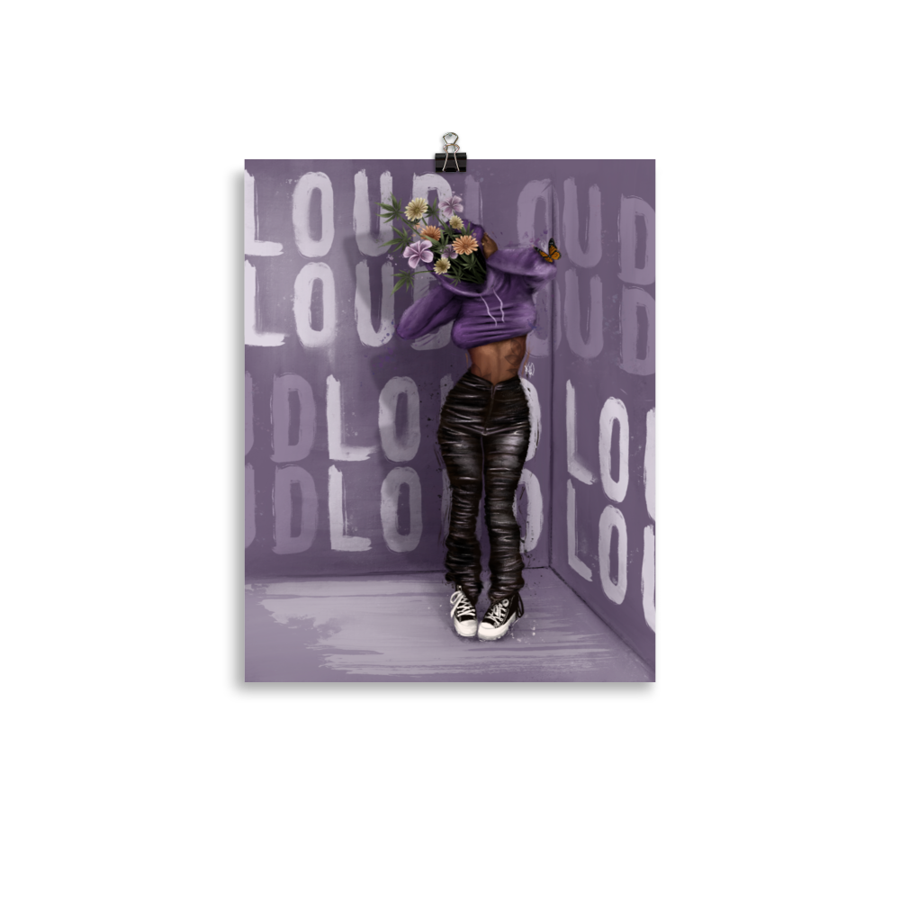 Loud Poster Print